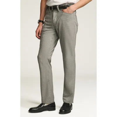 34 Heritage Charisma Relaxed Straight Leg Twill Pants In Gray