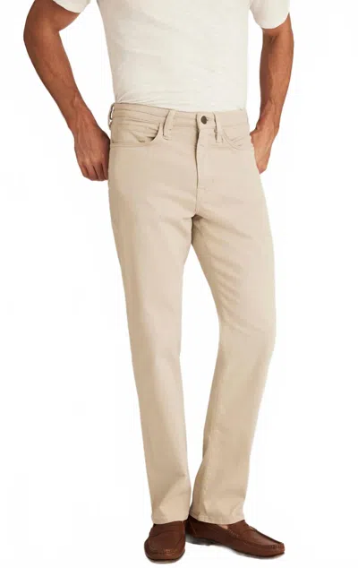 34 Heritage Charisma Relaxed Straight Pants In Dawn Twill In Brown