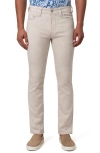 34 Heritage Charisma Straight Leg Twill Pants In Cream Cross Twill
