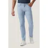 34 Heritage Cool Tapered Slim Fit Twill Pants In Sky Twill