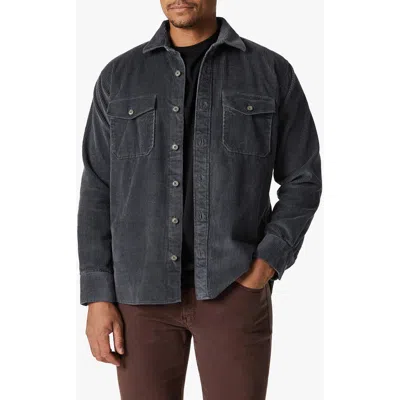 34 Heritage Corduroy Overshirt In Gray