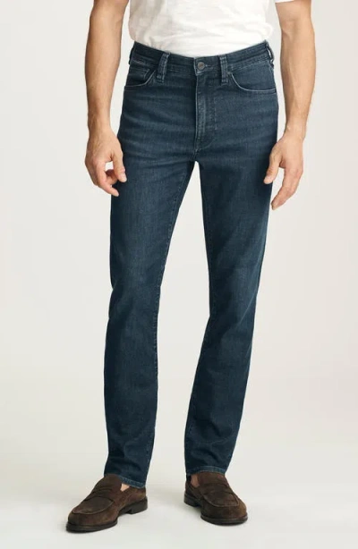 34 Heritage Courage Mid Rise Straight Leg Jeans In Dark Sporty
