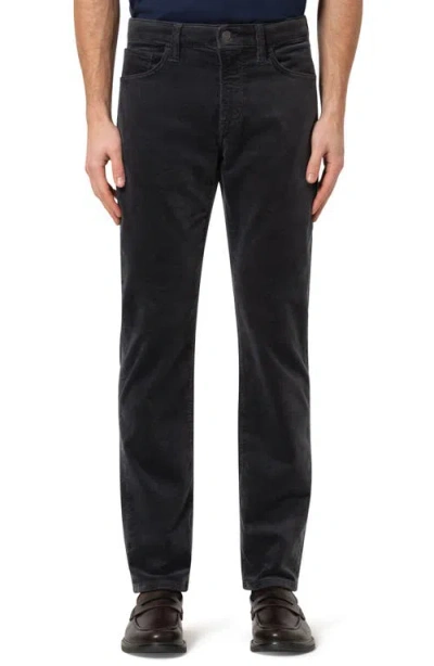 34 Heritage Courage Straight Leg Corduroy Pants In Charcoal Cord