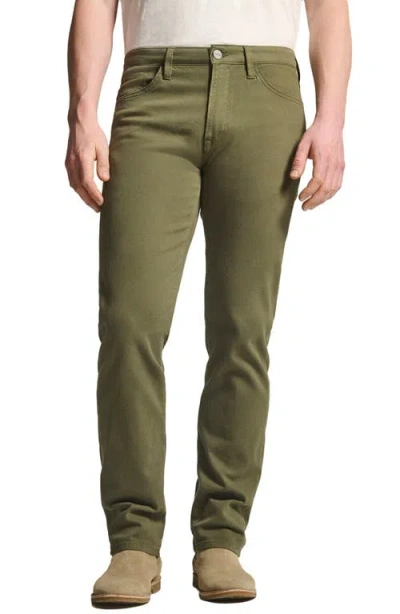 34 Heritage Courage Straight Leg Jeans In Green