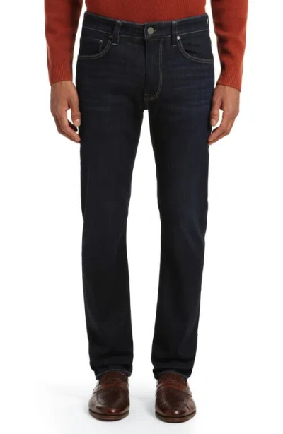 34 Heritage Courage Relaxed Straight Leg Jeans In Deep