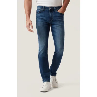 34 Heritage Courage Straight Leg Jeans In Blue