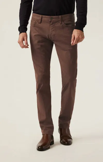 34 Heritage Courage Straight Leg Pants In Brown Coolmax