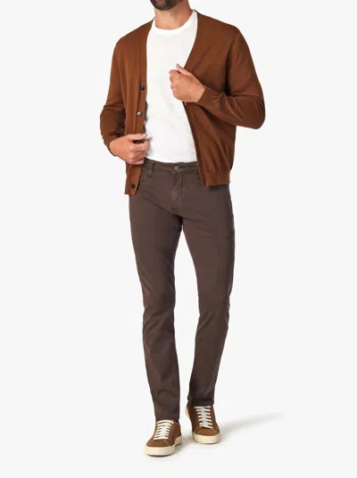 34 Heritage Courage Straight Leg Pants In Fudge Twill In Brown