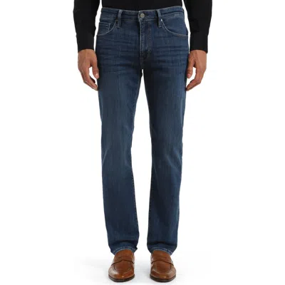 34 Heritage Courage Straight Leg Stretch Organic Cotton Jeans In Blue