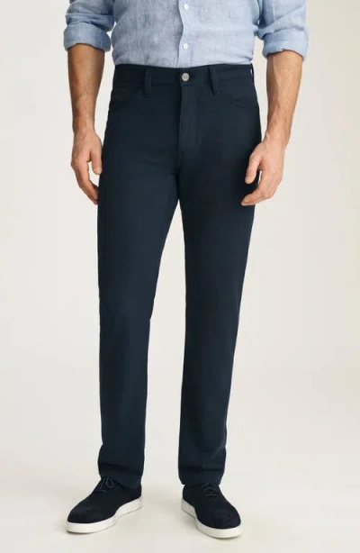 34 Heritage Courage Straight Leg Twill Pants In Brown