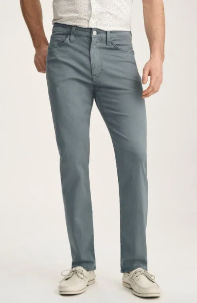 34 Heritage Courage Straight Leg Twill Pants In Green