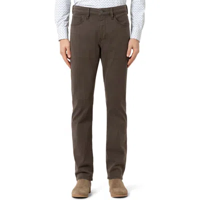 34 Heritage Courage Stretch Cotton Twill Straight Leg Pants In Oak Twill