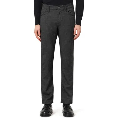 34 Heritage Courage Stretch Straight Leg Pants In Charcoal Fancy
