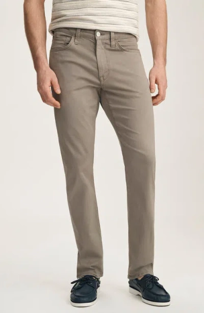 34 Heritage Courage Stretch Twill Straight Leg Pants In Brown