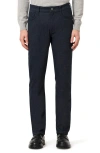 34 Heritage Courage Stretch Twill Straight Leg Pants In Navy Fancy