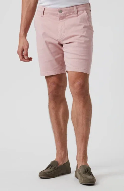 34 Heritage Courage Twill Shorts In Pink Twill