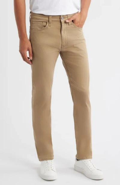 34 Heritage Courage Twill Straight Leg Pants In Brown