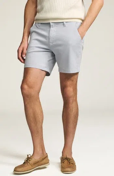 34 Heritage Hampton Slim Fit Twill Chino Shorts In Blue