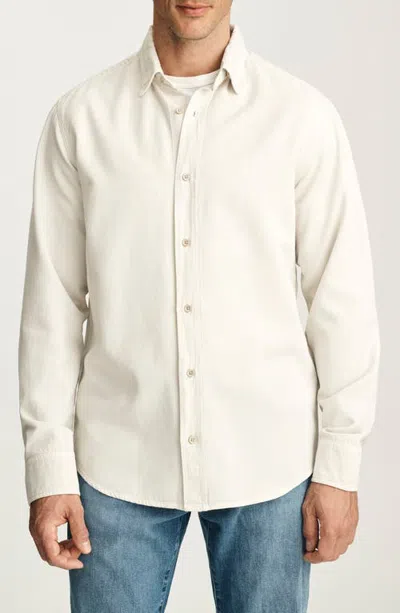 34 Heritage Long Sleeve Tencel Lyocell Blend Button Up Shirt In Neutral