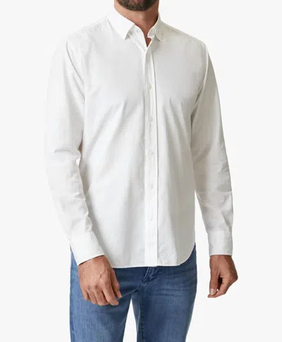 34 Heritage Luxe Twill Shirt In Bright White