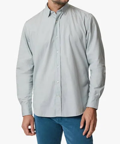 34 Heritage Luxe Twill Shirt In Pearl Blue