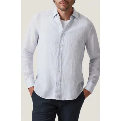 34 Heritage Regular Fit Linen Chambray Button-up Shirt In Chalk