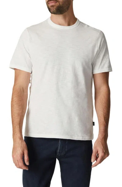 34 Heritage Slub Cotton Crewneck T-shirt In White
