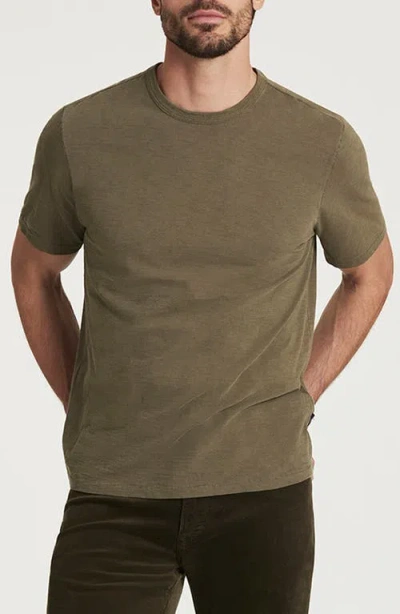 34 Heritage Slub Cotton Crewneck T-shirt In Green