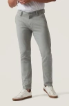 34 Heritage Verona High Flyer Slim Fit Chinos In Gray
