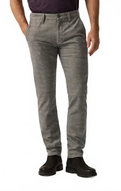 34 Heritage Verona Slim Leg Chino Pants In Taupe Elite Check In Gray