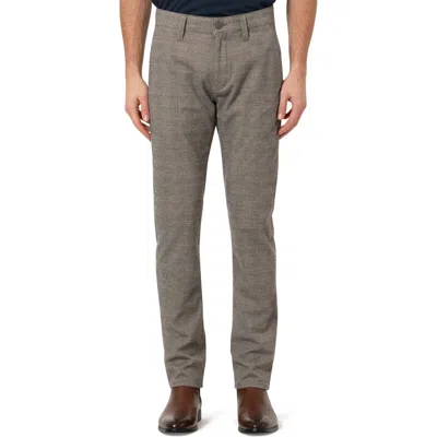 34 Heritage Verona Straight Leg Chino Pants In Taupe Elite Check