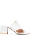 Agl Attilio Giusti Leombruni Moon Toe Loop Sandal In White