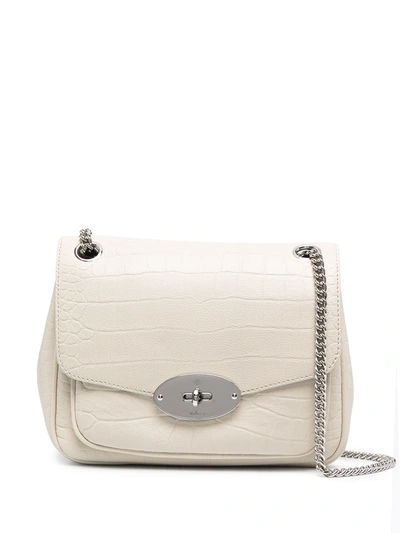Mulberry Small Darley Shoulder Bag In White