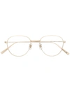 DUNHILL ROUND COG-DETAIL GLASSES