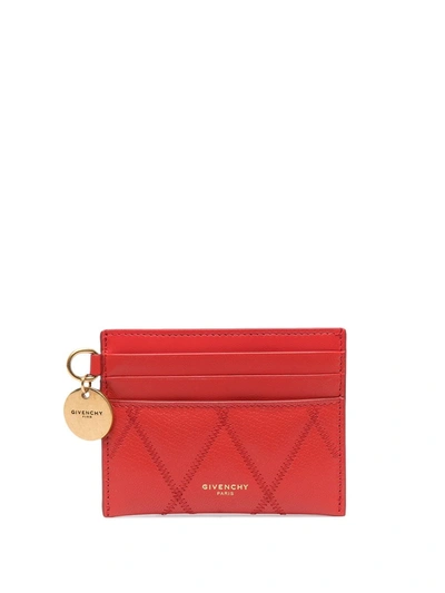 Givenchy Gv3 Cardholder In Red