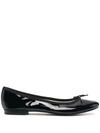 REPETTO GLOSSY FLAT BALLERINA SHOES