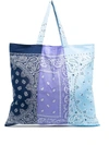 ARIZONA LOVE BANDANA-PRINT COLOUR-BLOCK TOTE