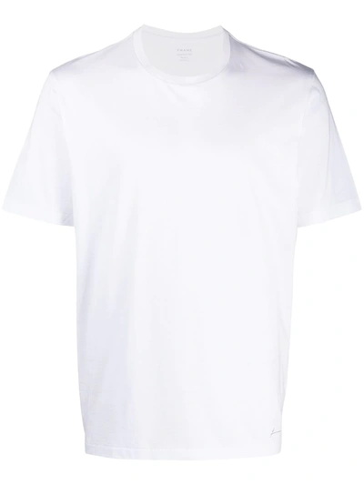 Frame Heavyweight Classic Fit Cotton T-shirt In White