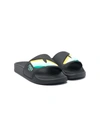 FENDI EYE SLIDE SANDALS