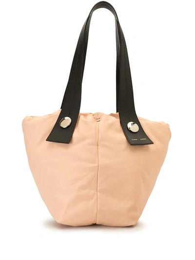 Proenza Schouler Nappa-leather Tote Bag In Peach