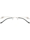 Cartier Panthere Glasses In Silver