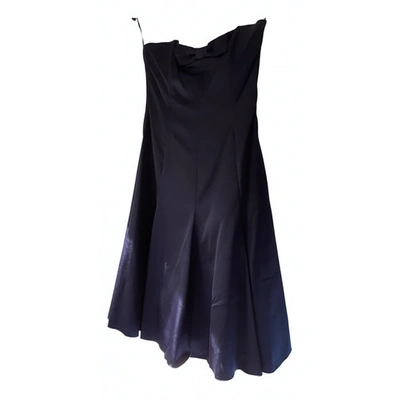 Pre-owned Moschino Cheap And Chic Purple Silk Dress