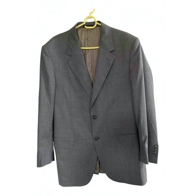 Pre-owned Lanvin Wool Vest In Grey