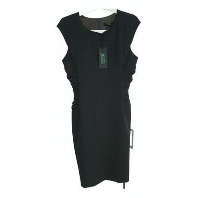 Pre-owned Guess Wool Mid-length Dress In Anthracite