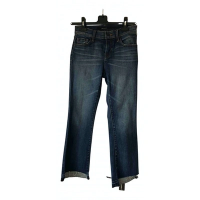 Pre-owned J Brand Short Jeans In Blue