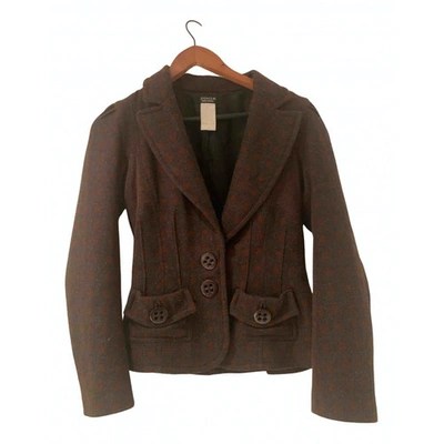 Pre-owned Sonia Rykiel Wool Jacket In Brown