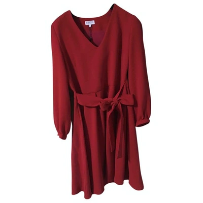 Pre-owned Claudie Pierlot Fall Winter 2019 Mini Dress In Red