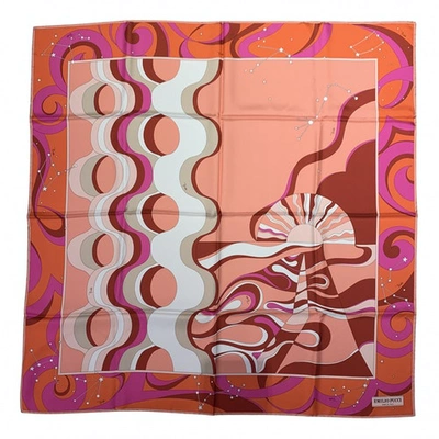 Pre-owned Emilio Pucci Multicolour Silk Scarf