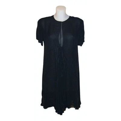 Pre-owned Alberta Ferretti Mid-length Dress In Black