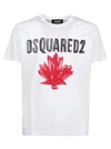DSQUARED2 T-SHIRT,S74GD0848 S23852 100 WHITE